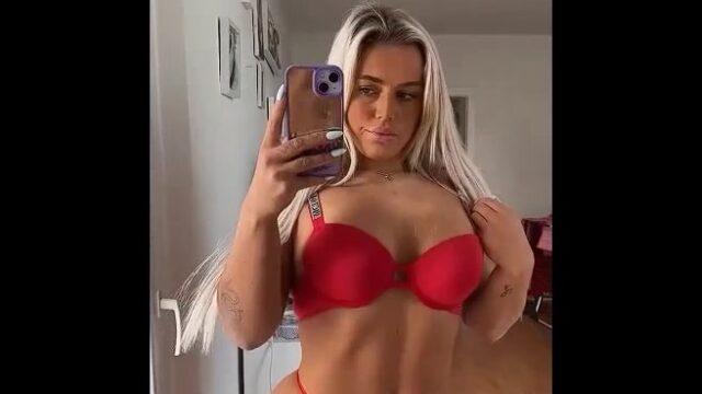 Jolie Becker Onlyfans video – Sexy Red Underwear Hot Ass